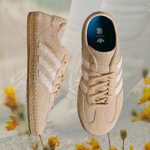 CLOT x Adidas Gazelle sneakers Beige and White Sneakers